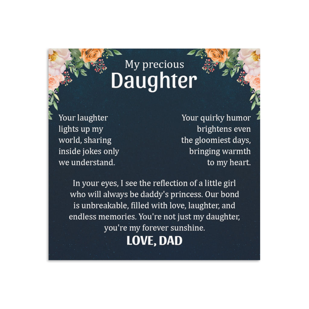 Your laughter lights up my world - To Daughter 💙