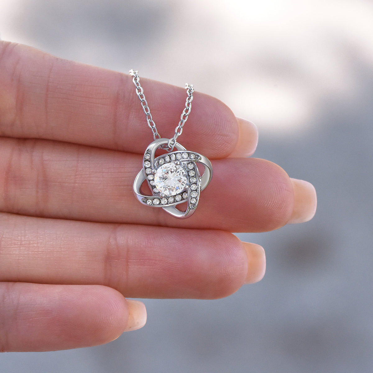 Love Knot Necklace ❤️