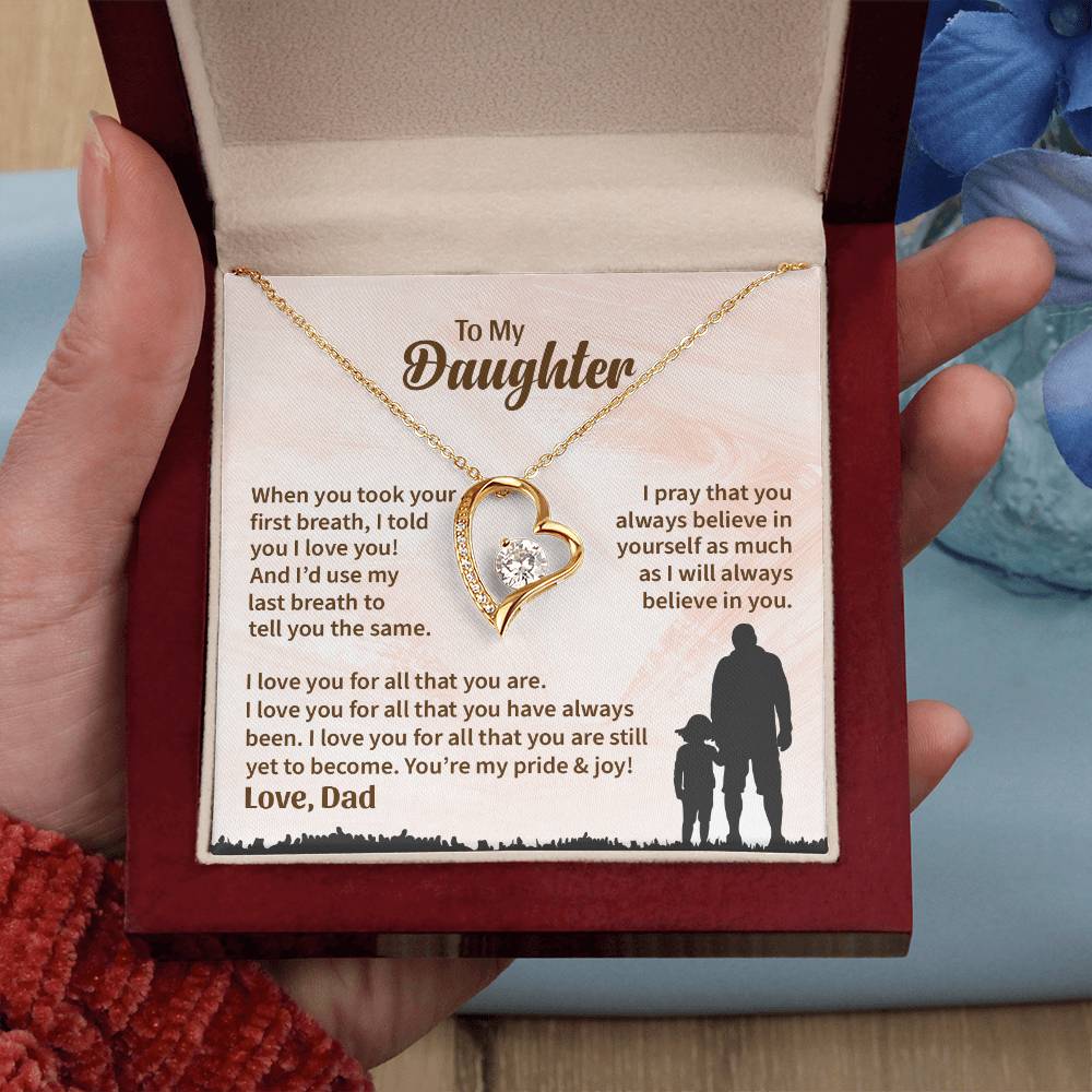 When you took your first breath - To Daughter