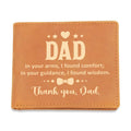 Graphic Leather Wallet - A Perfect Gift For Dad ❤️