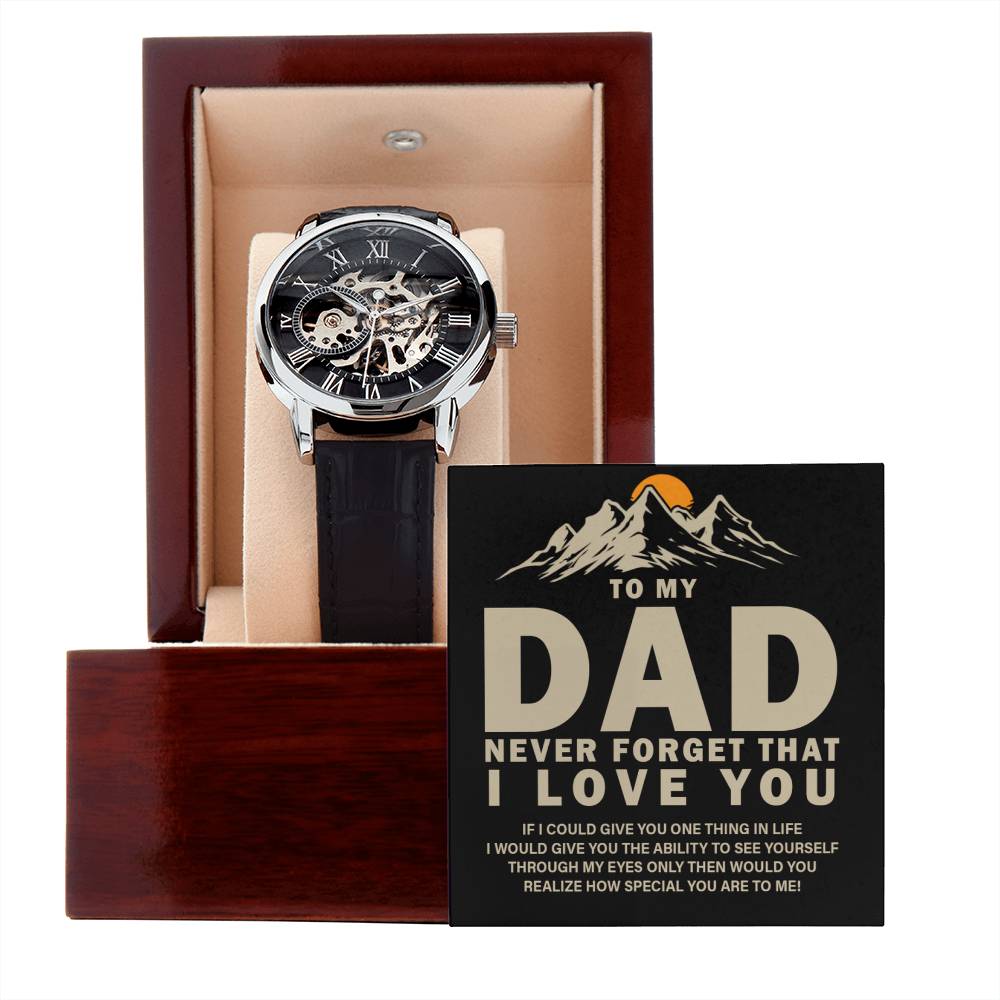 DAD, Never Forget That I Love You