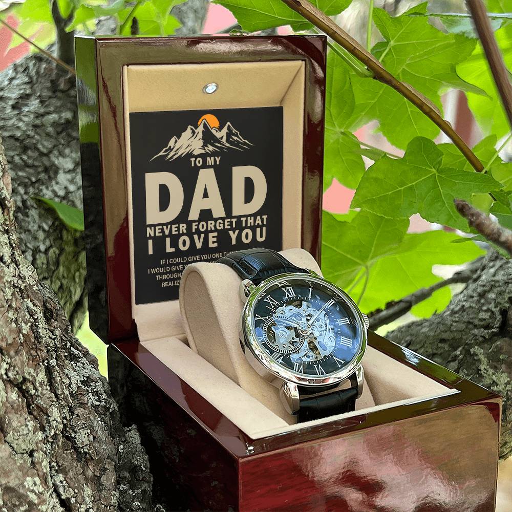 DAD, Never Forget That I Love You