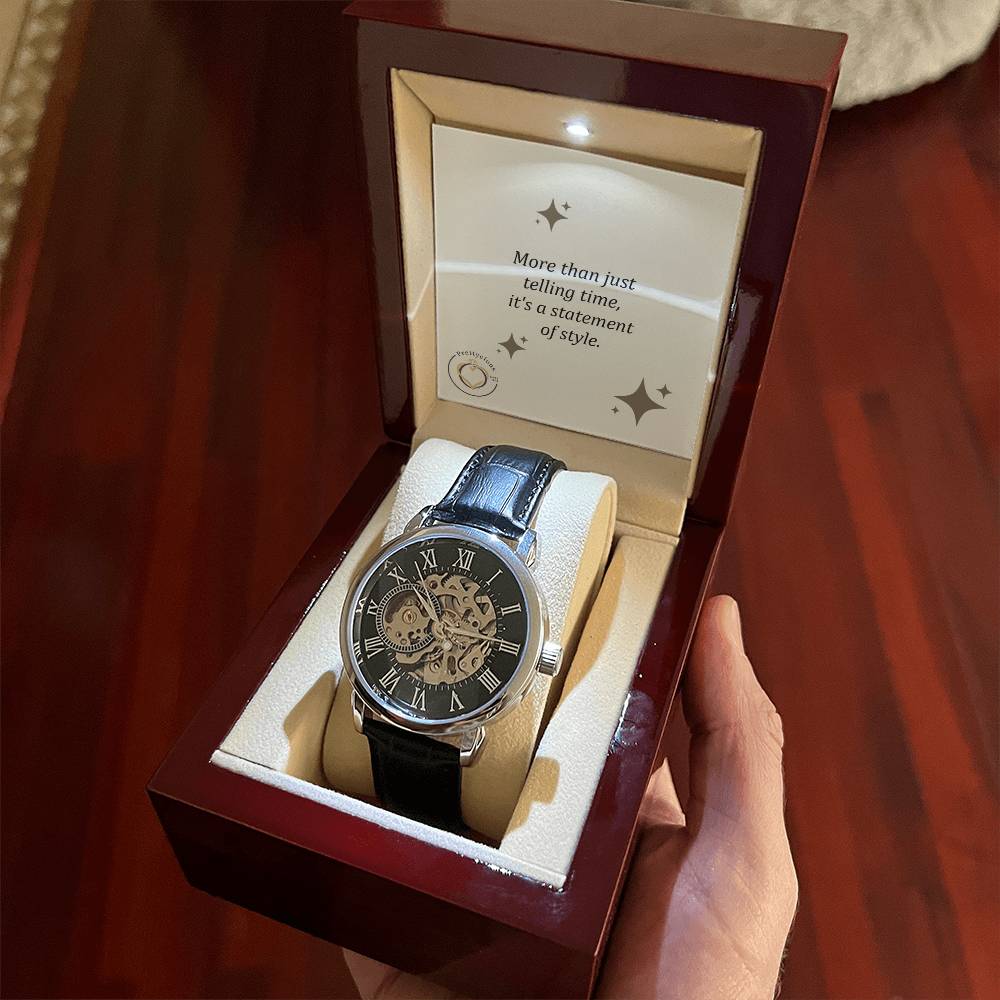 Men's Openwork Watch