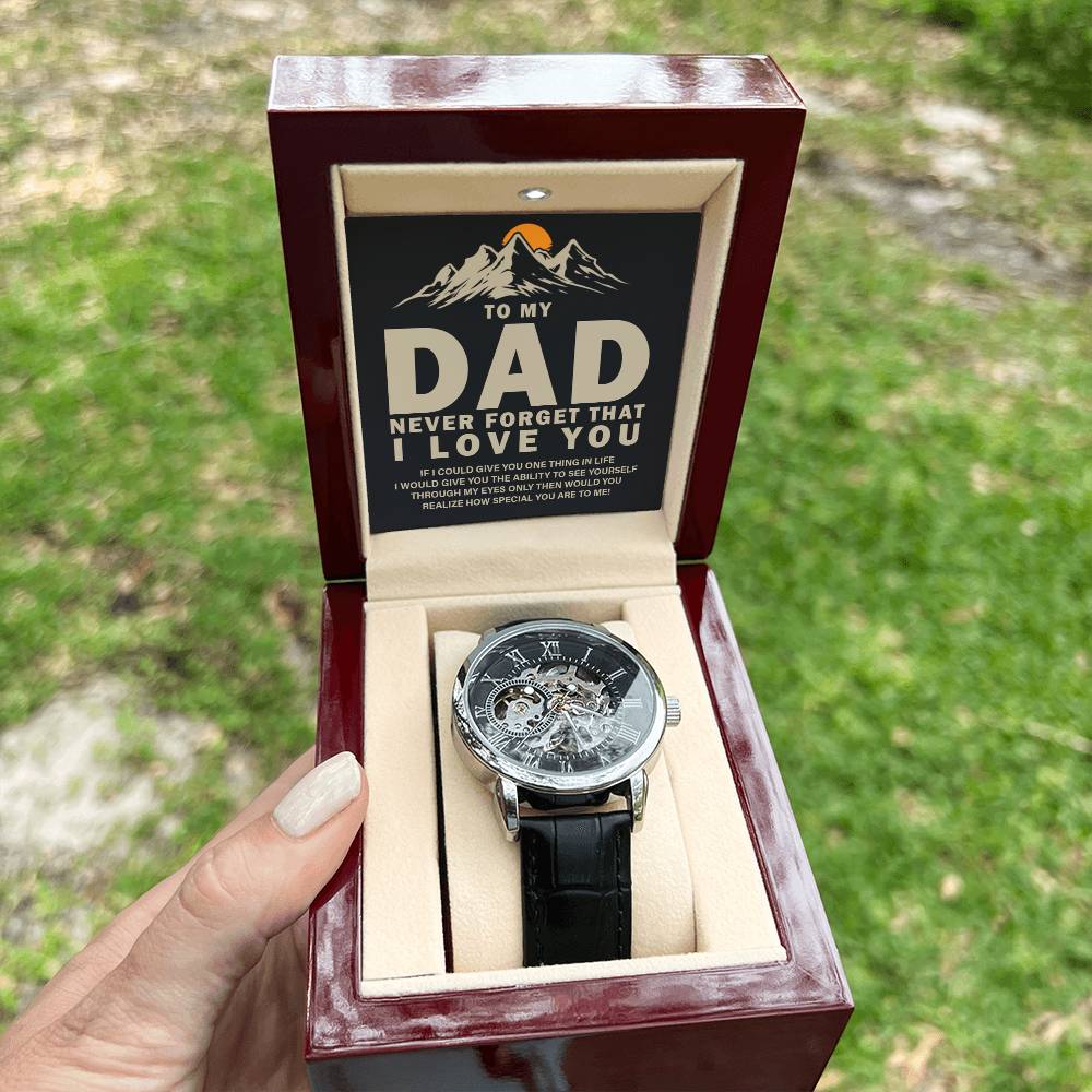 DAD, Never Forget That I Love You