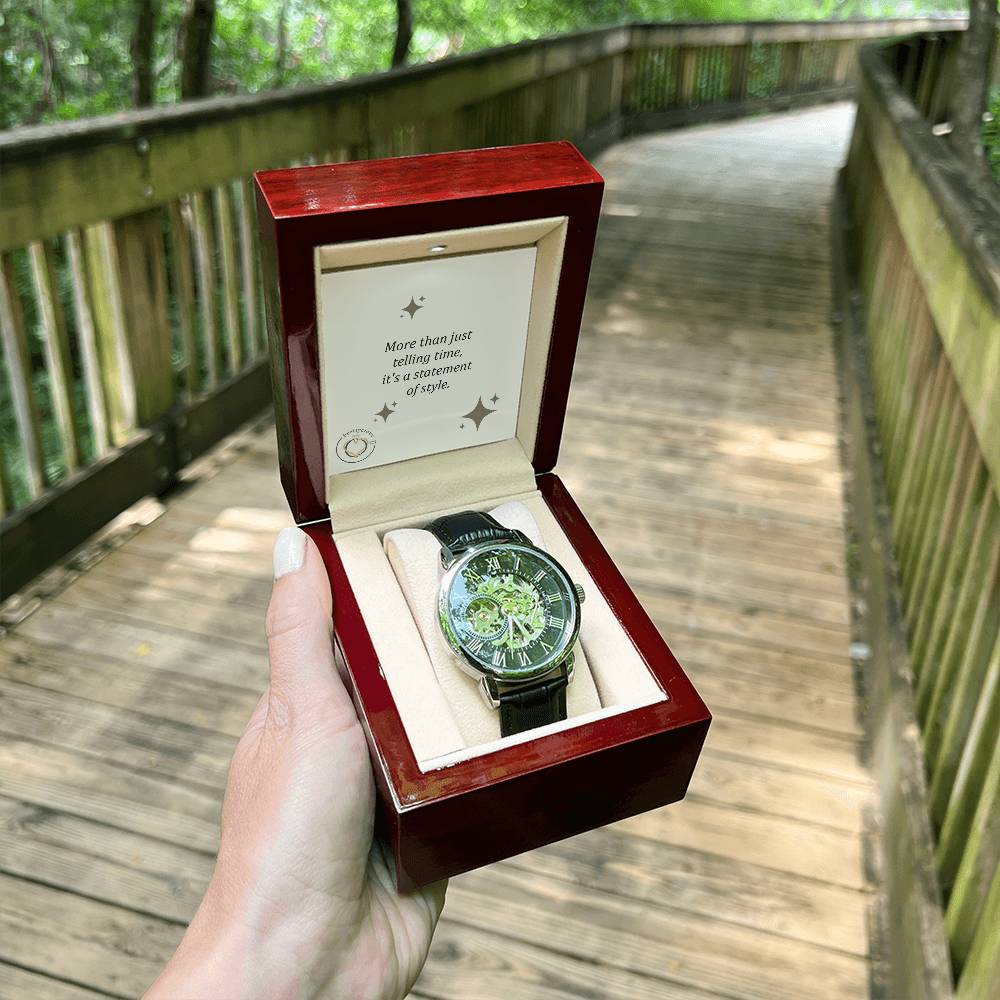 Men's Openwork Watch