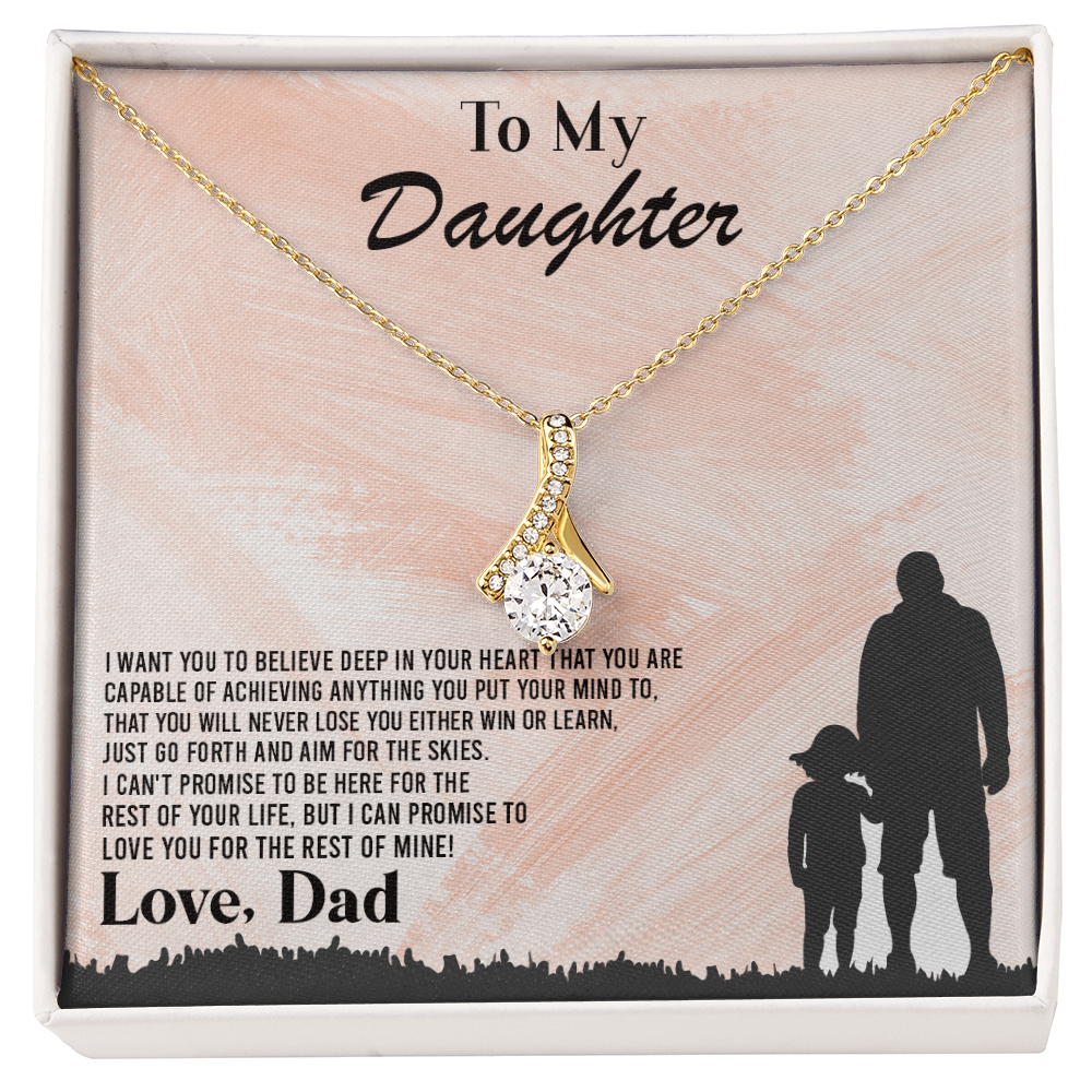 Daughter, I want You To Believe Deep In Your Heart ❤️