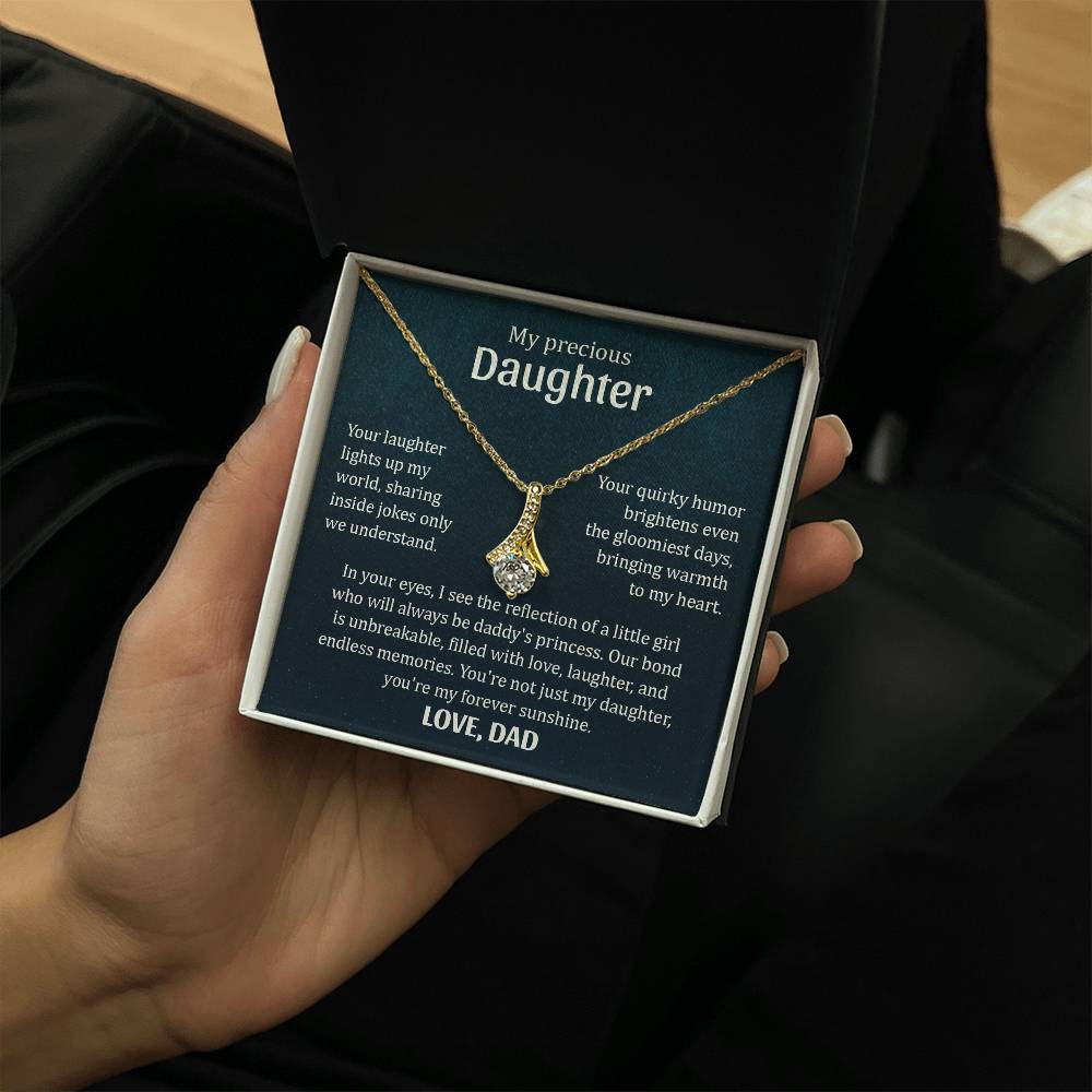 Your laughter lights up my world - To Daughter