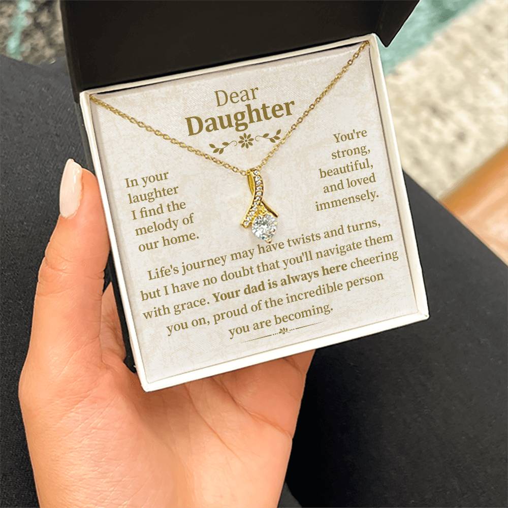 In Your Laughter I Find The Melody Of Our Home - To Daughter