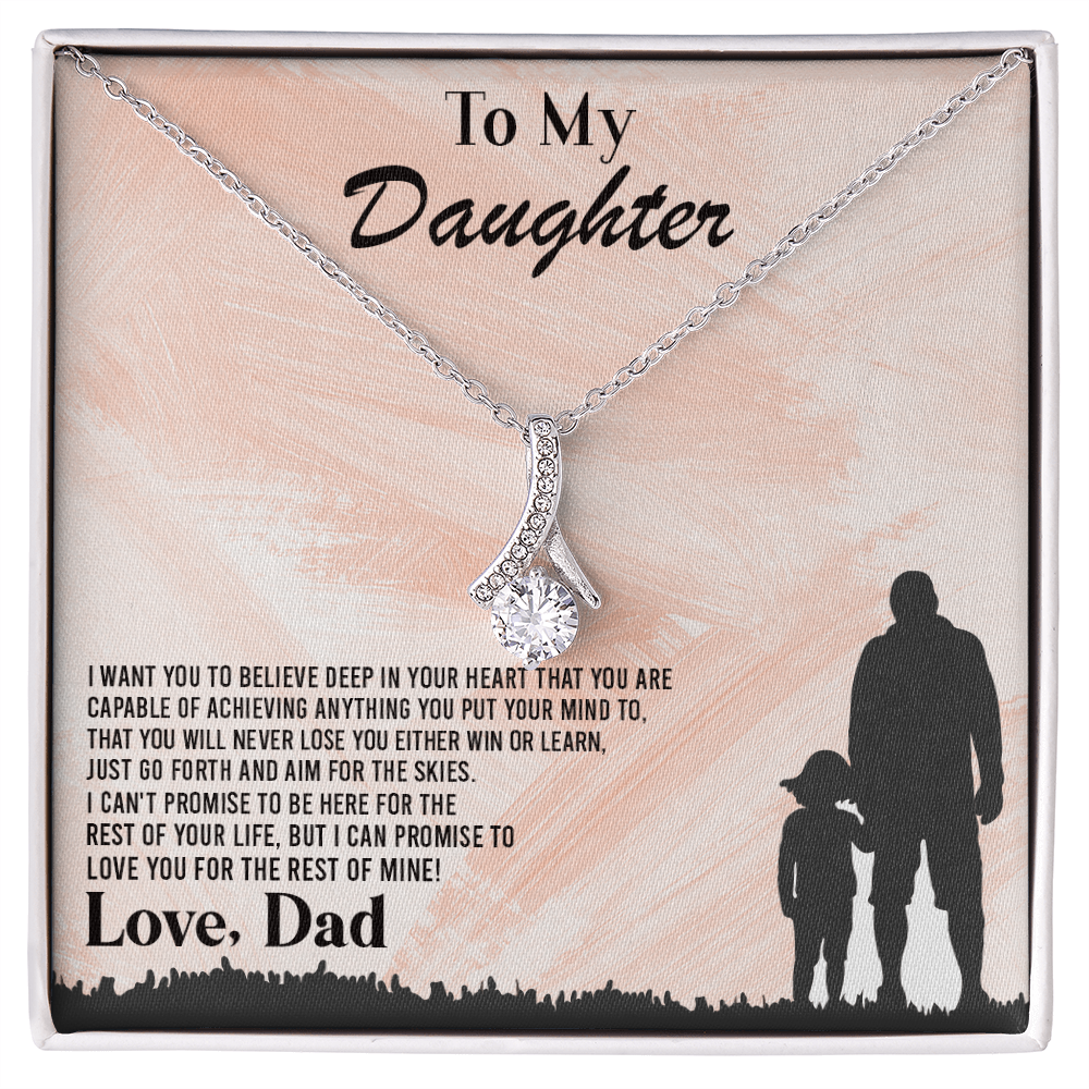 Daughter, I want You To Believe Deep In Your Heart ❤️