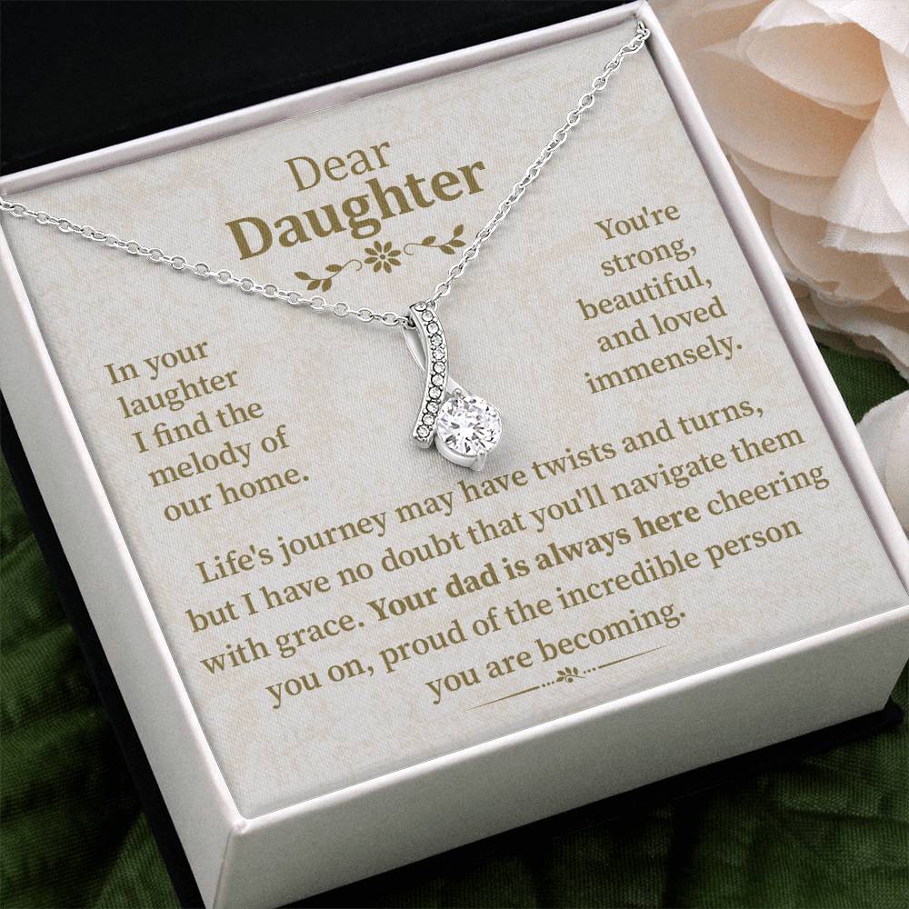 In Your Laughter I Find The Melody Of Our Home - To Daughter
