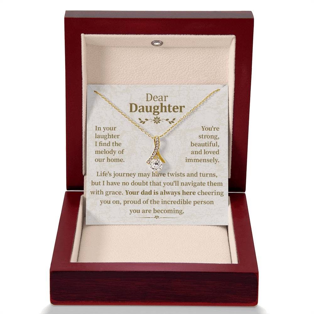 In Your Laughter I Find The Melody Of Our Home - To Daughter