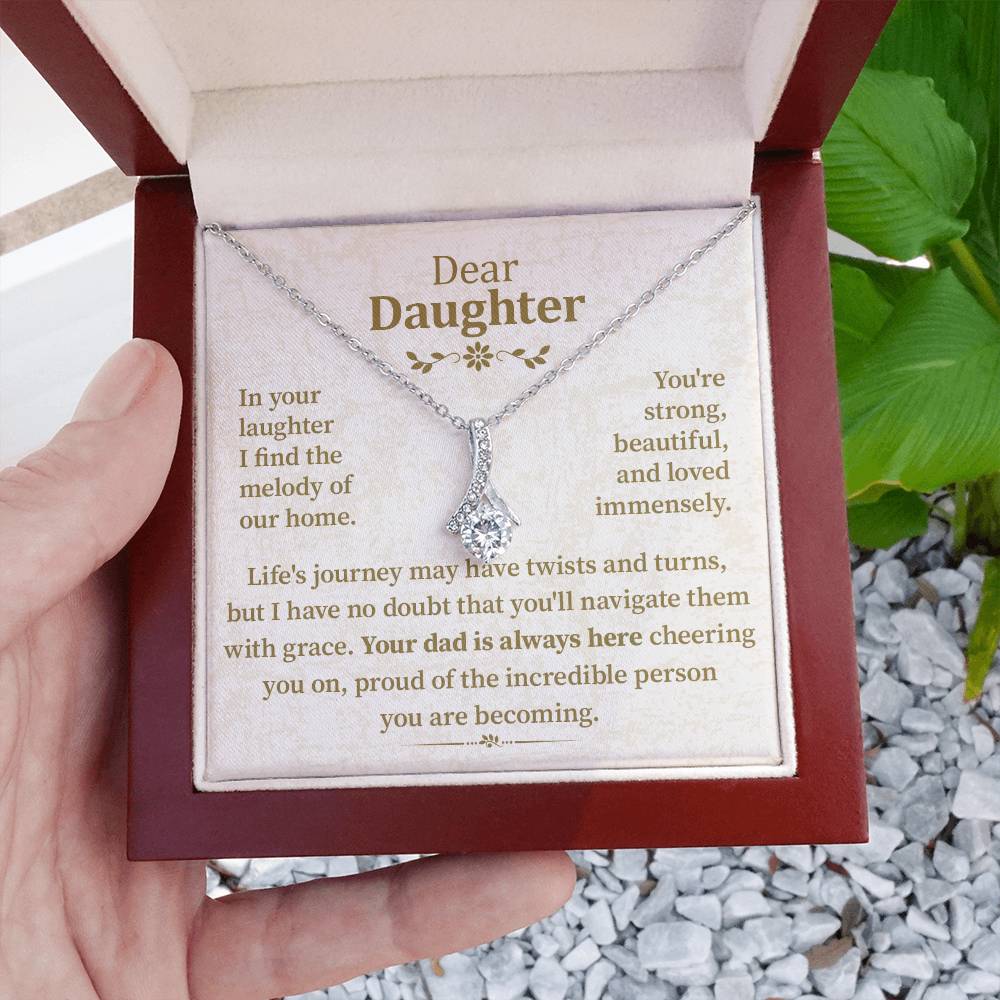 In Your Laughter I Find The Melody Of Our Home - To Daughter