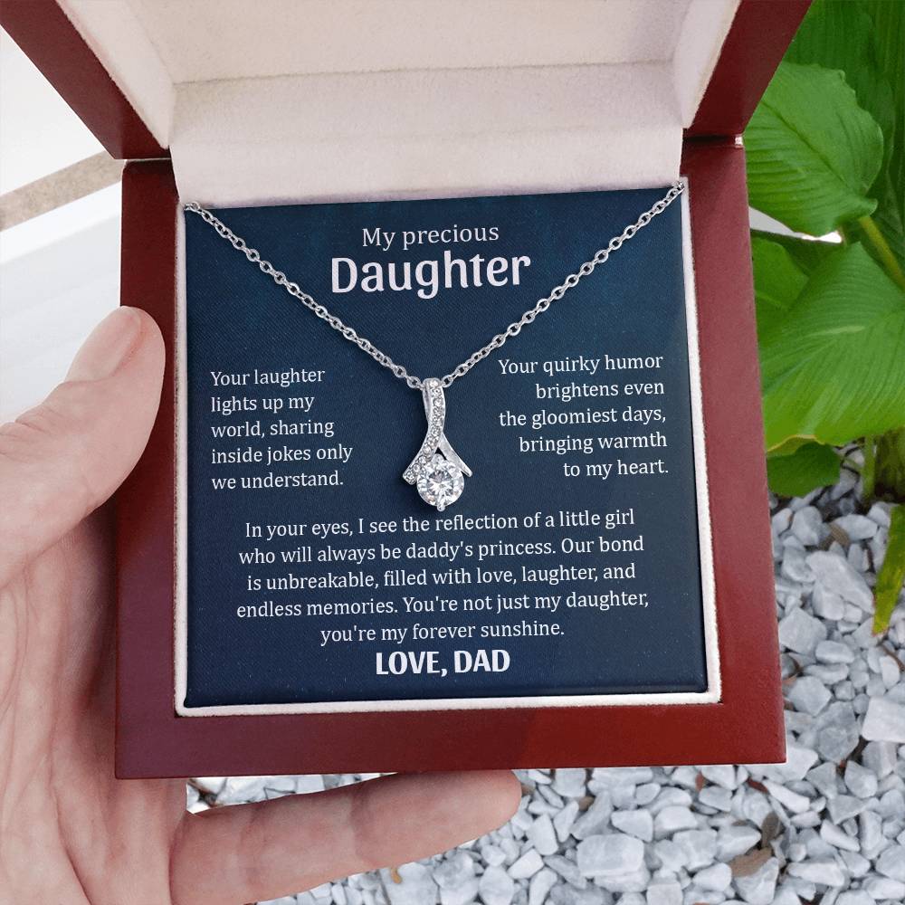 Your laughter lights up my world - To Daughter