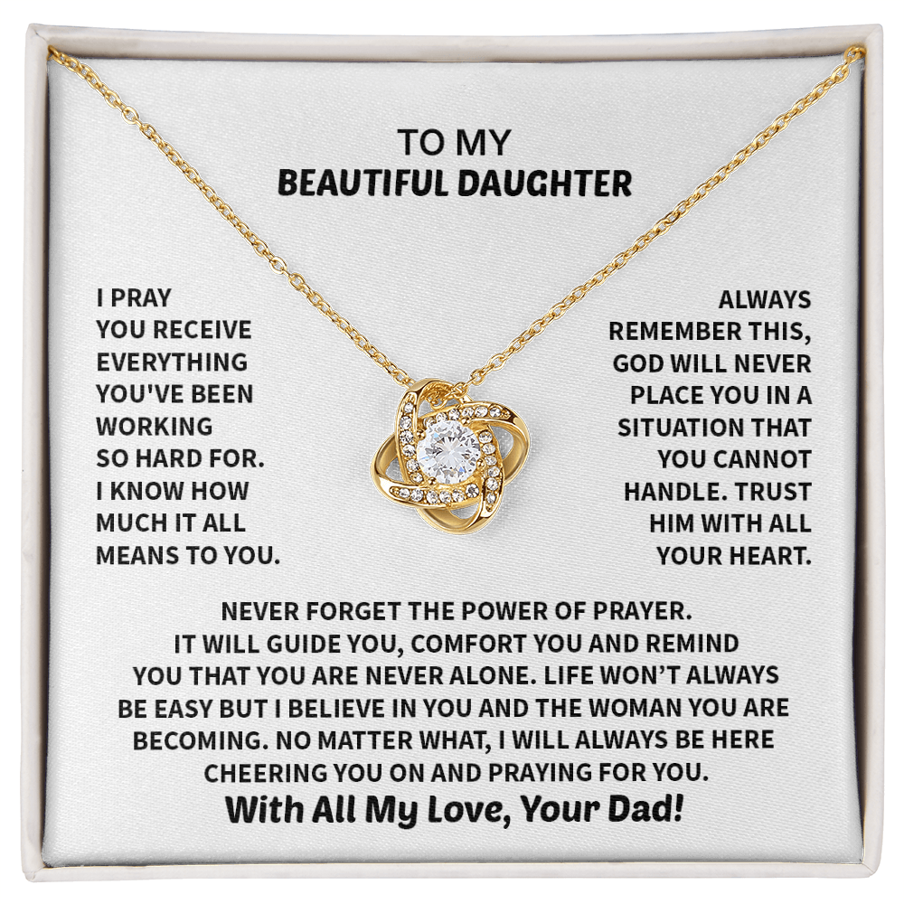 NEVER FORGET THE POWER OF PRAYER - DAD TO DAUGHTER ❤️