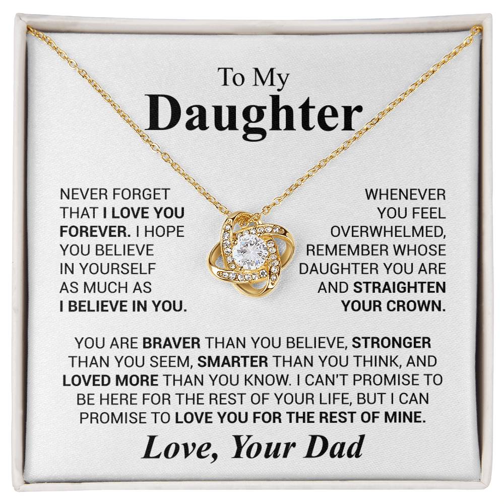 You are braver than you believe - To Daughter