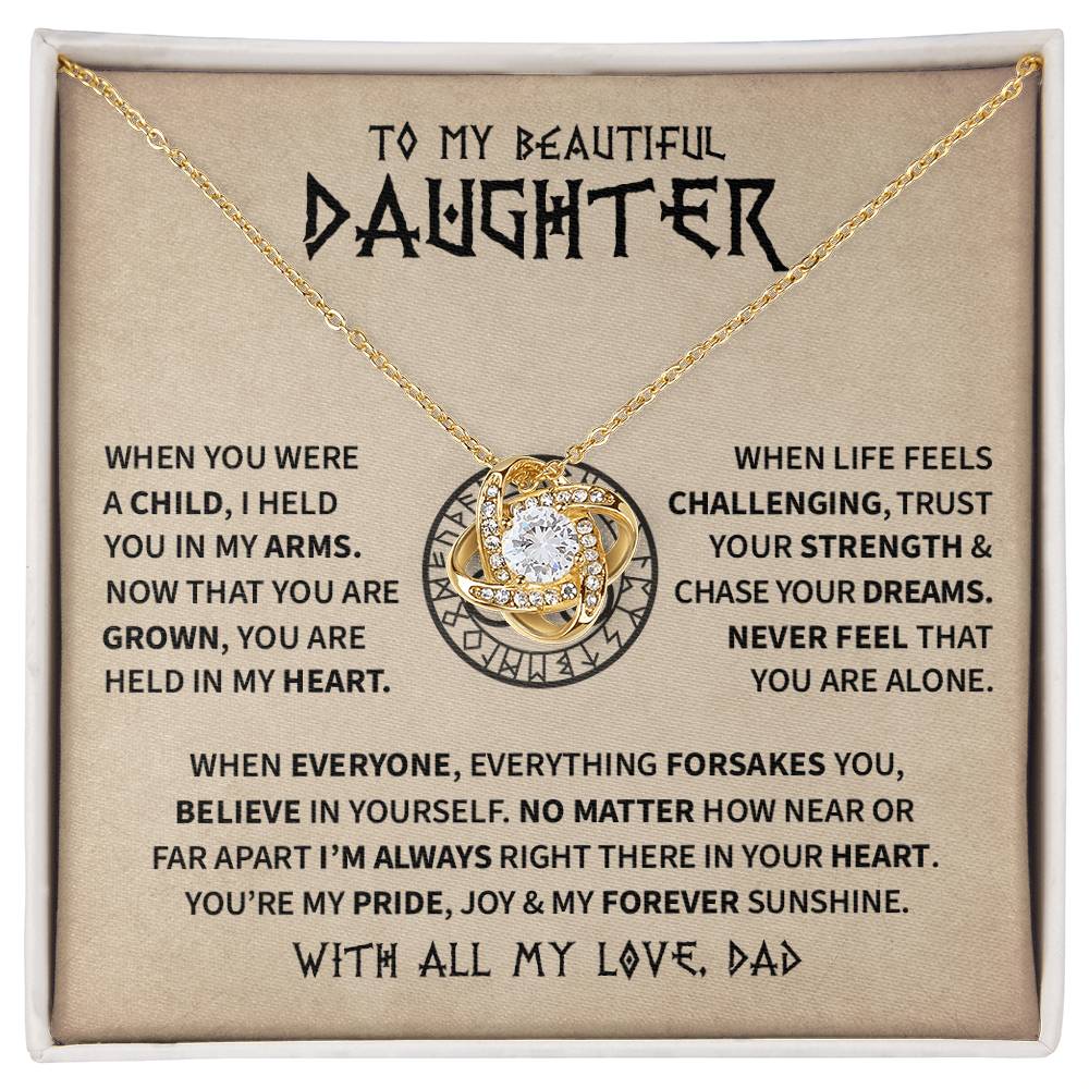 I'm always right there in your heart - Dad to Daughter