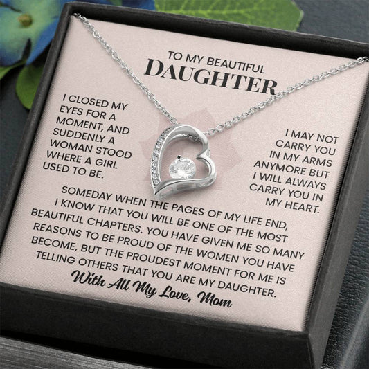 I May Not Carry You In My Arms Anymore - Mom to Daughter