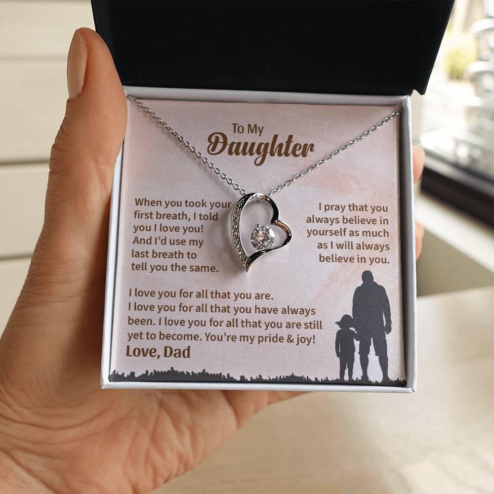 When you took your first breath - To Daughter